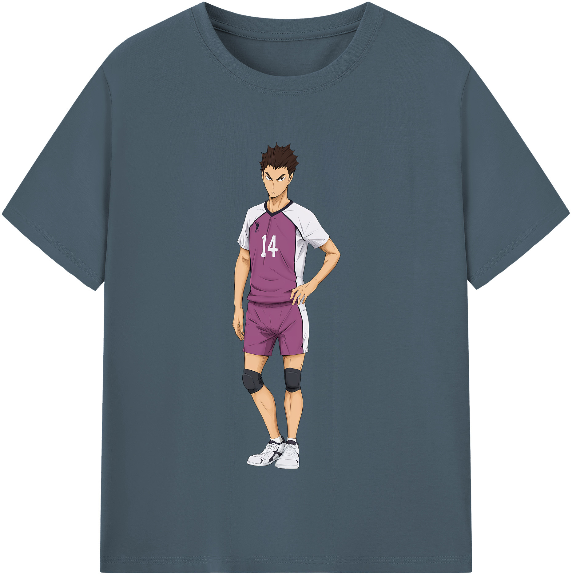 （画像用） ハイキュー!! Haikyu!! 綿100％半袖Tシャツ（フロントプリント）